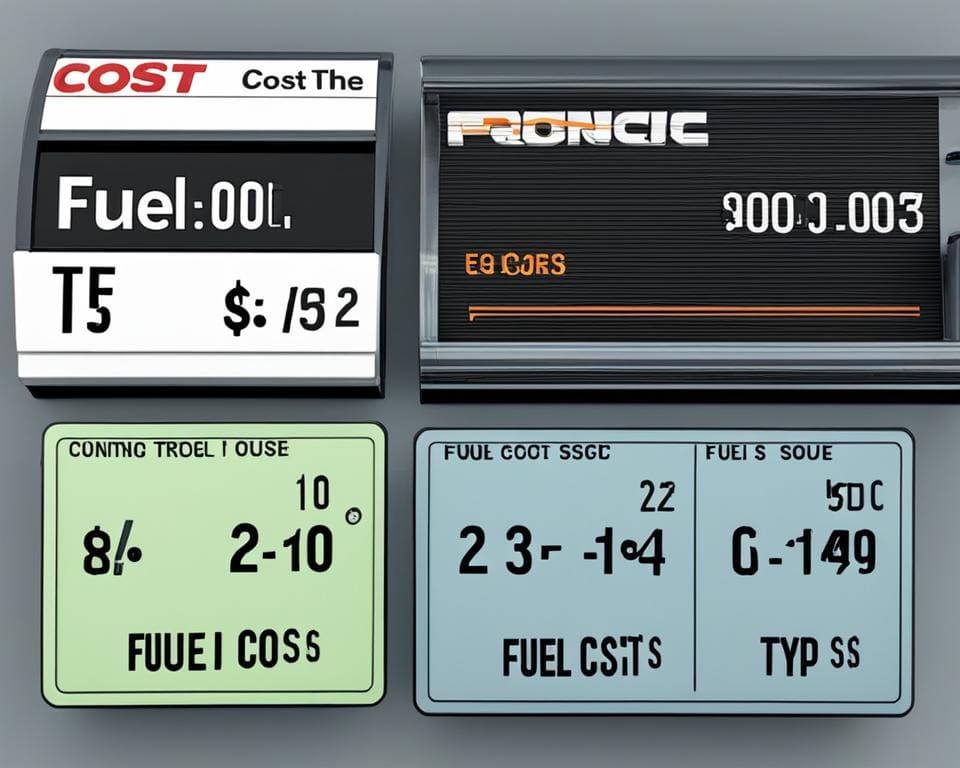 brandstofkosten vrachtwagen