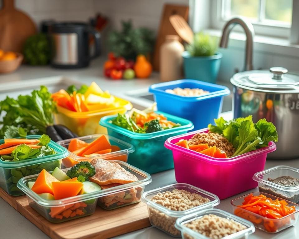 Gezonde maaltijden: Hoe meal prepping je dieet verbetert