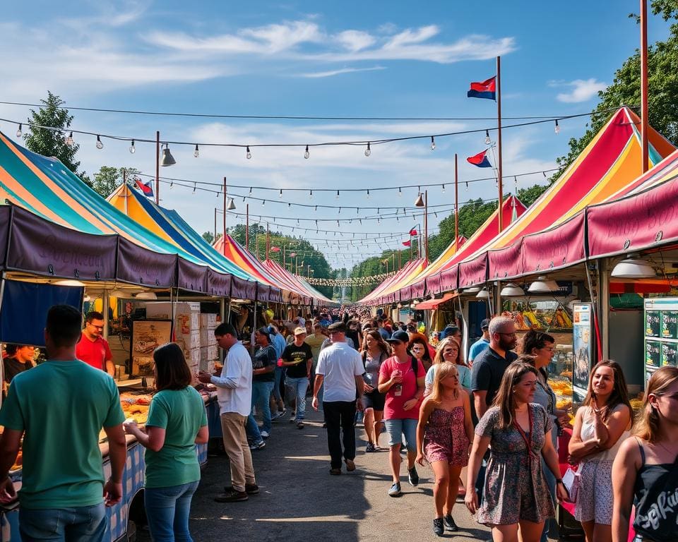 Het is altijd leuk werken op festvals