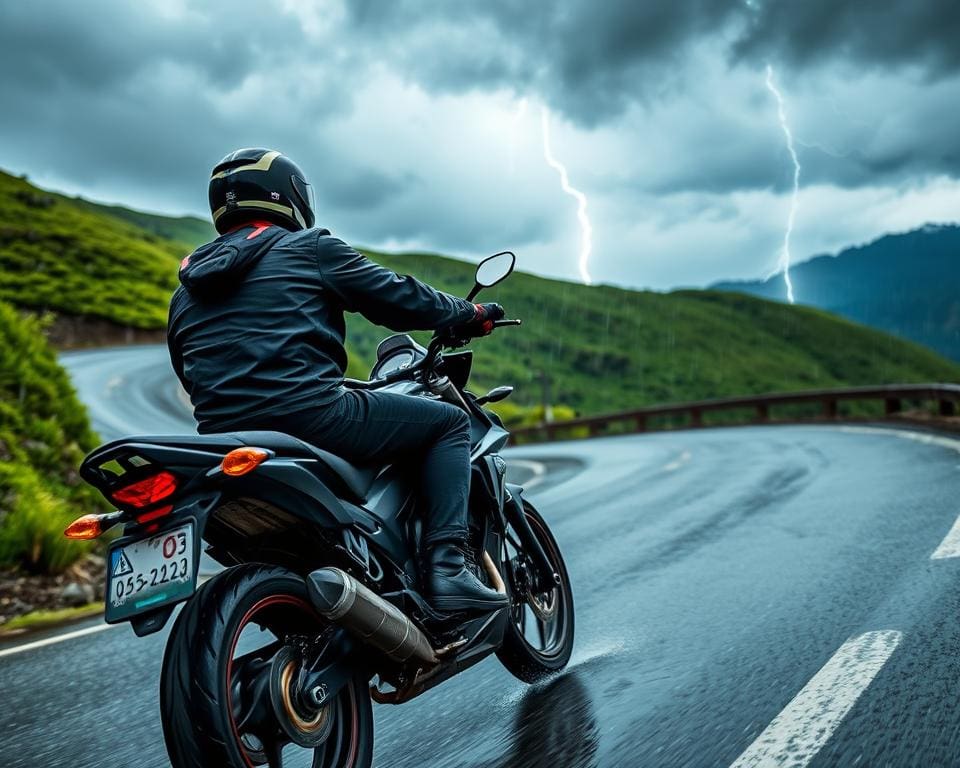 Motorrijden in extreme weersomstandigheden: Hoe je veilig blijft