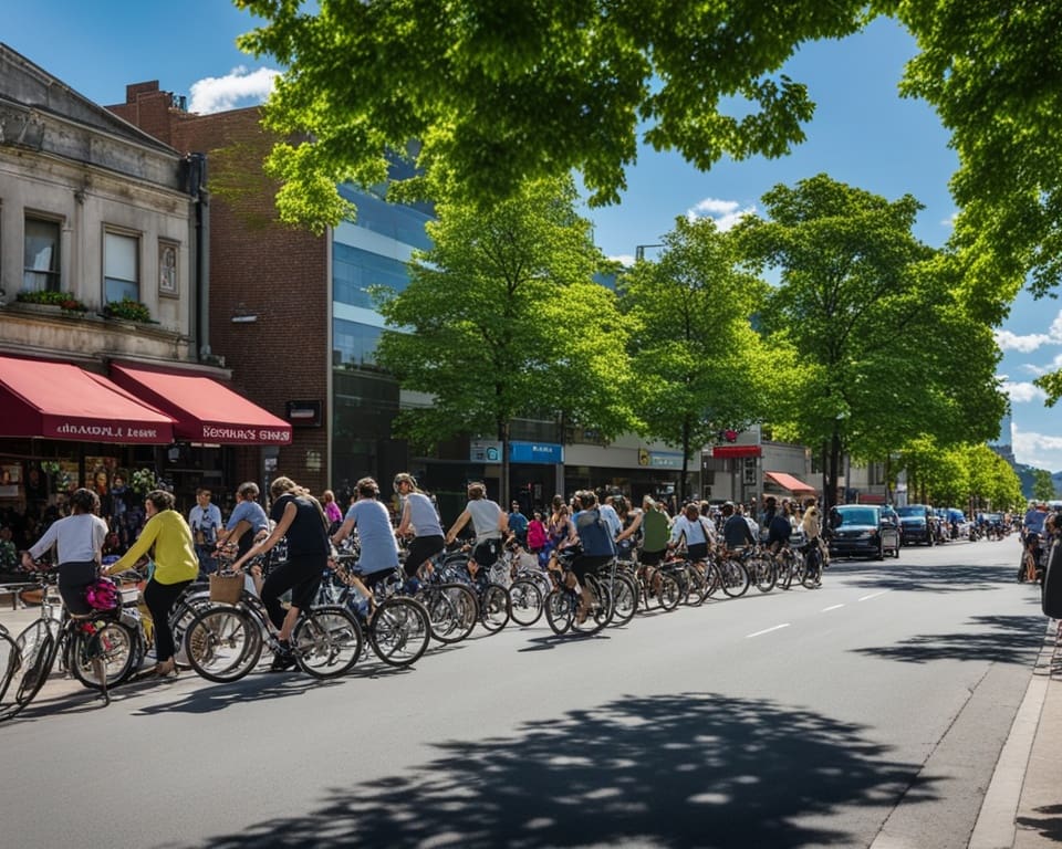 milieuvoordelen van fietsen