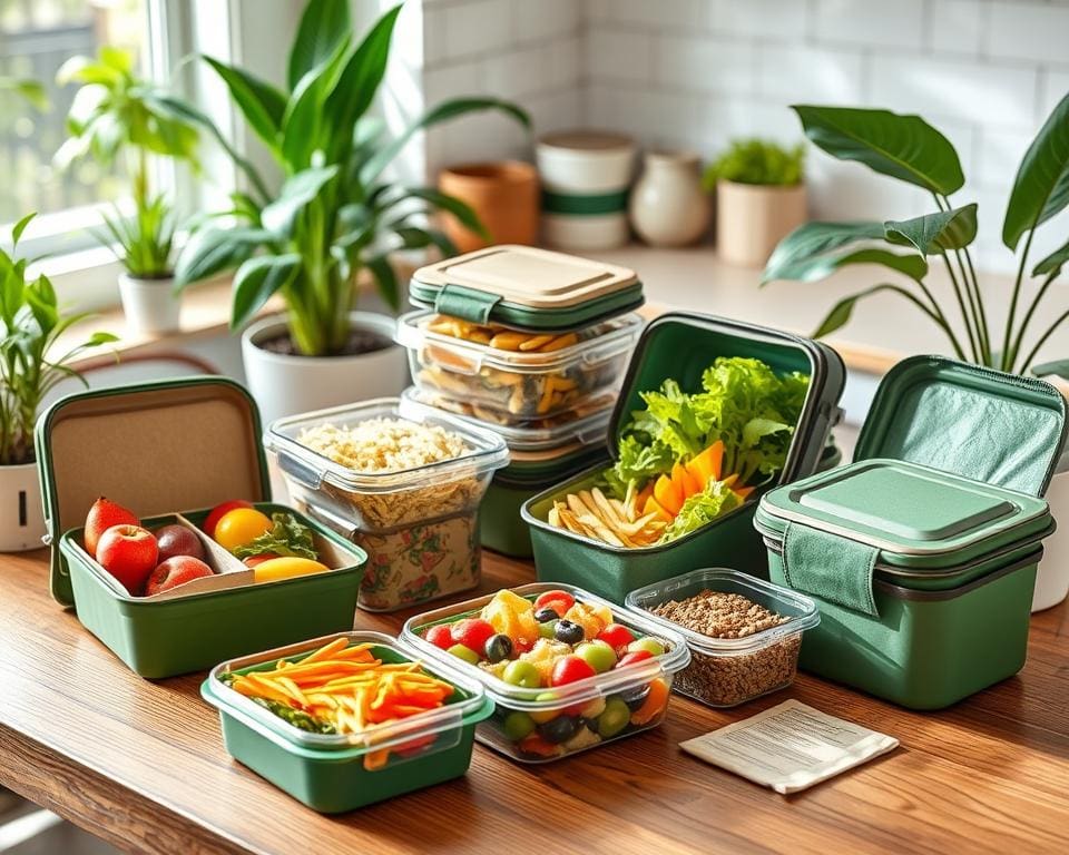 Herbruikbare lunchboxen voor versheid en gemak