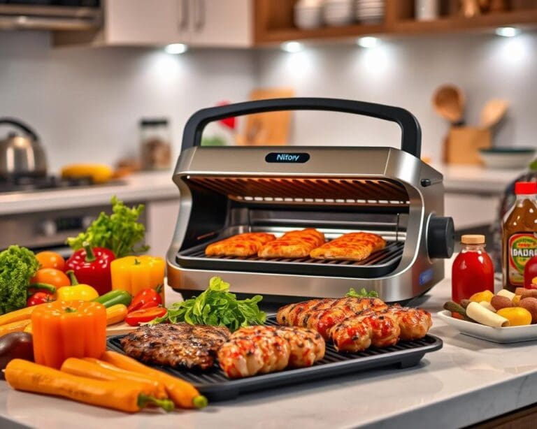 Elektrische barbecuegrills voor binnen grillen