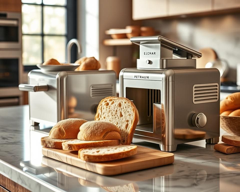 Luxe broodsnijmachines voor perfect gesneden brood