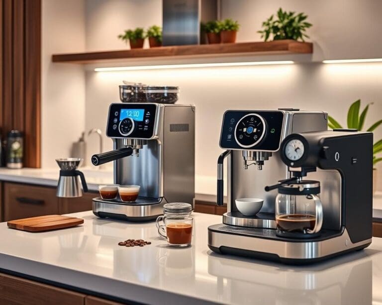 Smart koffiemachines voor een barista-ervaring thuis